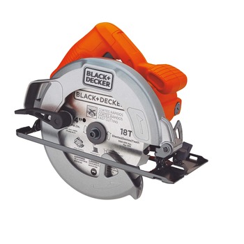 BLACK&DECKER CIRCULAR SAW WITH BEVEL ANGLE CUTTING WITH 18 TOOTH SAW BLADE , CS1004-B5