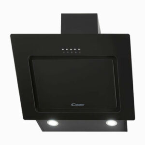 60cm Black Glass Hood