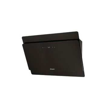 90cm Black Glass Hood