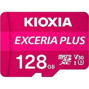 Kioxia MicroSD Exceria Plus 4K V30 U3 A1 Gopro - 128 GB