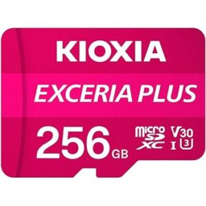 Kioxia MicroSD Exceria Plus 4K V30 U3 A1 Gopro - 256 GB