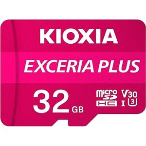 Kioxia MicroSD Exceria Plus 4K V30 U3 A1 Gopro - 32 GB