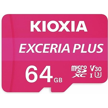 Kioxia MicroSD Exceria Plus 4K V30 U3 A1 Gopro - 64 GB