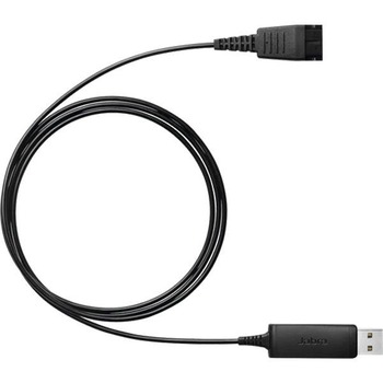 JABRA LINK 230, USB ENABLER QD TO USB, PLUG & PLAY CONNECTION FOR CORDED JABRA HEADSETS WITH PC-BASED AUDIO AND VOICE APPLICATIONS