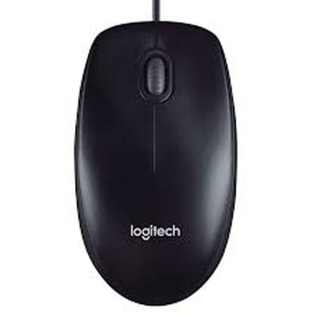Logitech Mouse M90 - USB - GREY