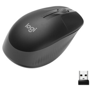 Logitech M190 Full-size Wireless mouse - Charcoal