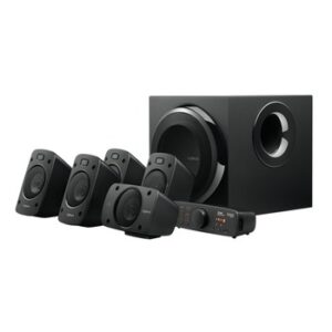 Logitech Z906 Surround Sound Speakers - HARDWIRED WITH EU PLUG